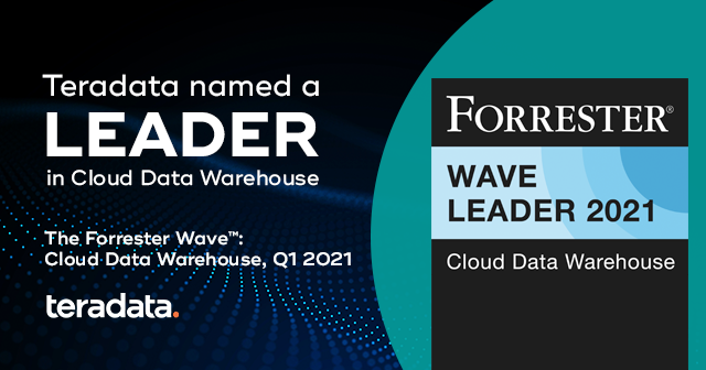 forrester wave teradata is named leader.png?width=640&height=336&ext= Teradata Named a Leader in Cloud Data Warehouse Evaluation by Independent Research Firm